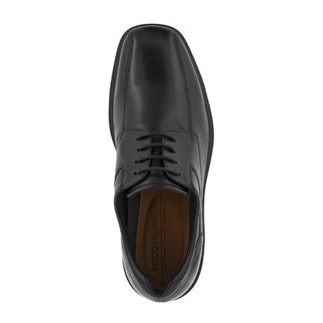 ECCO Helsinki 2.0 Bike Toe Tie Derby Shoe (Men) - Black Dress-Casual - Oxfords - The Heel Shoe Fitters