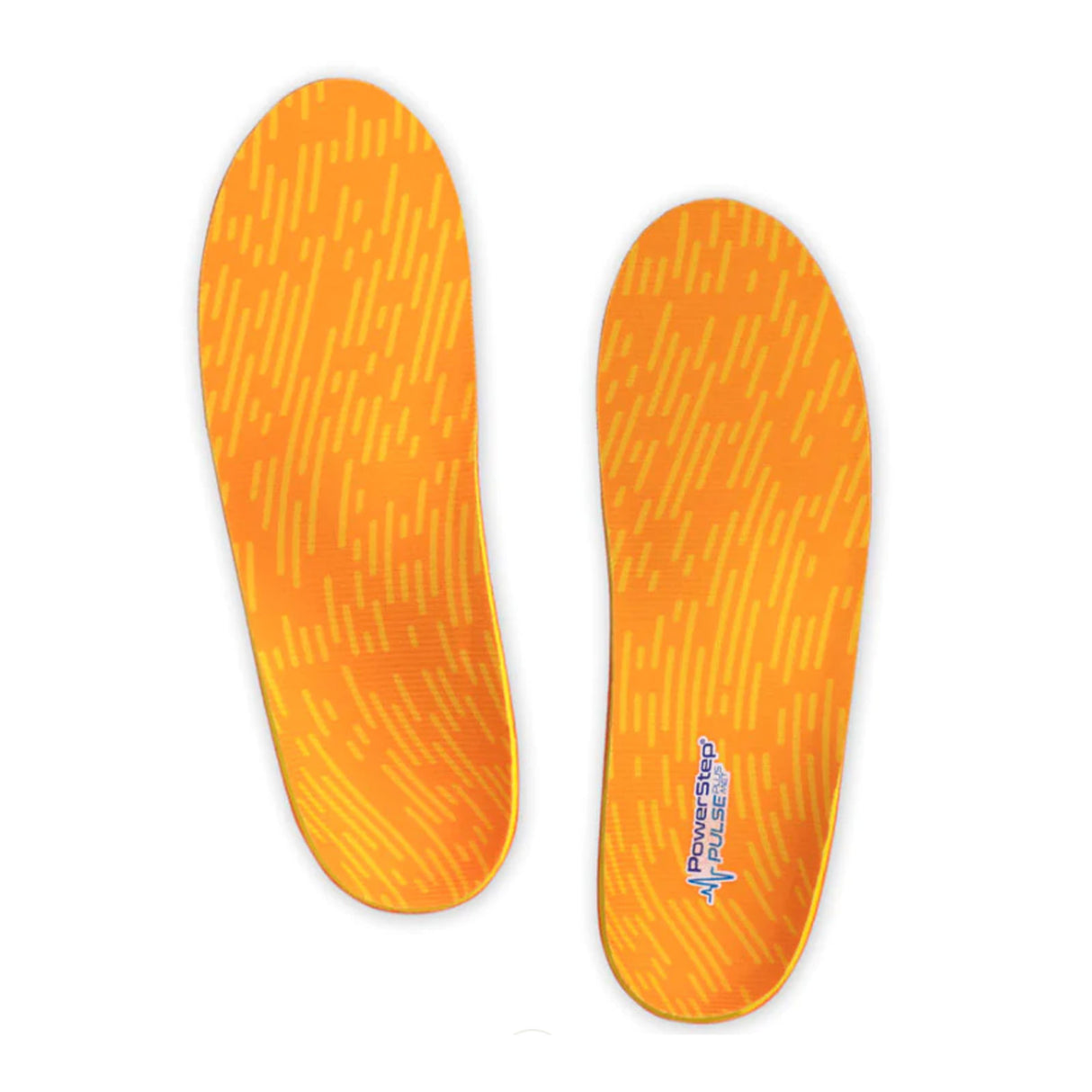 Powerstep Pulse Plus Met Orthotic (Unisex) - Orange/Orange Accessories - Orthotics/Insoles - Full Length - The Heel Shoe Fitters