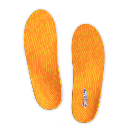 Powerstep Pulse Plus Met Orthotic (Unisex) - Orange/Orange Accessories - Orthotics/Insoles - Full Length - The Heel Shoe Fitters