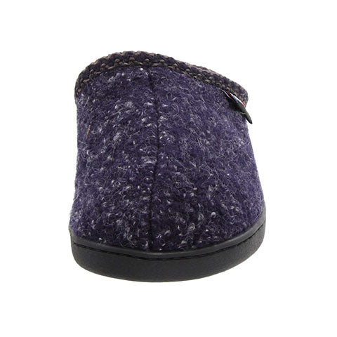 Haflinger AT Slipper (Unisex) - Navy Speckle Dress-Casual - Slippers - The Heel Shoe Fitters