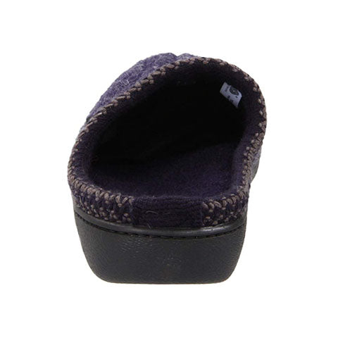 Haflinger AT Slipper (Unisex) - Navy Speckle Dress-Casual - Slippers - The Heel Shoe Fitters
