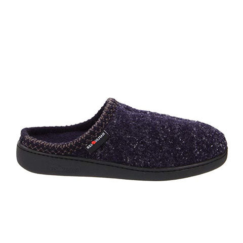 Haflinger AT Slipper (Unisex) - Navy Speckle Dress-Casual - Slippers - The Heel Shoe Fitters