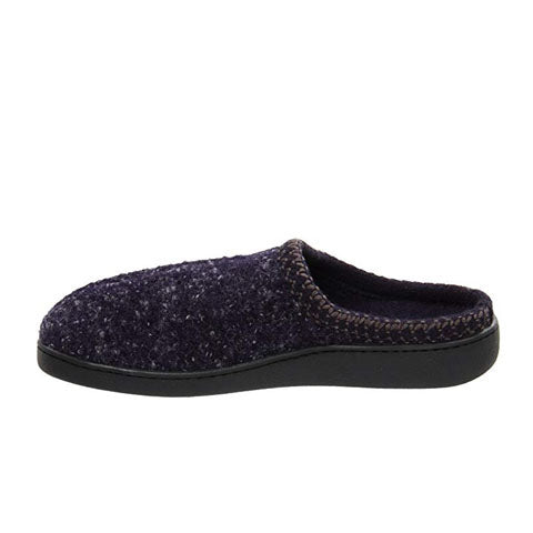 Haflinger AT Slipper (Unisex) - Navy Speckle Dress-Casual - Slippers - The Heel Shoe Fitters