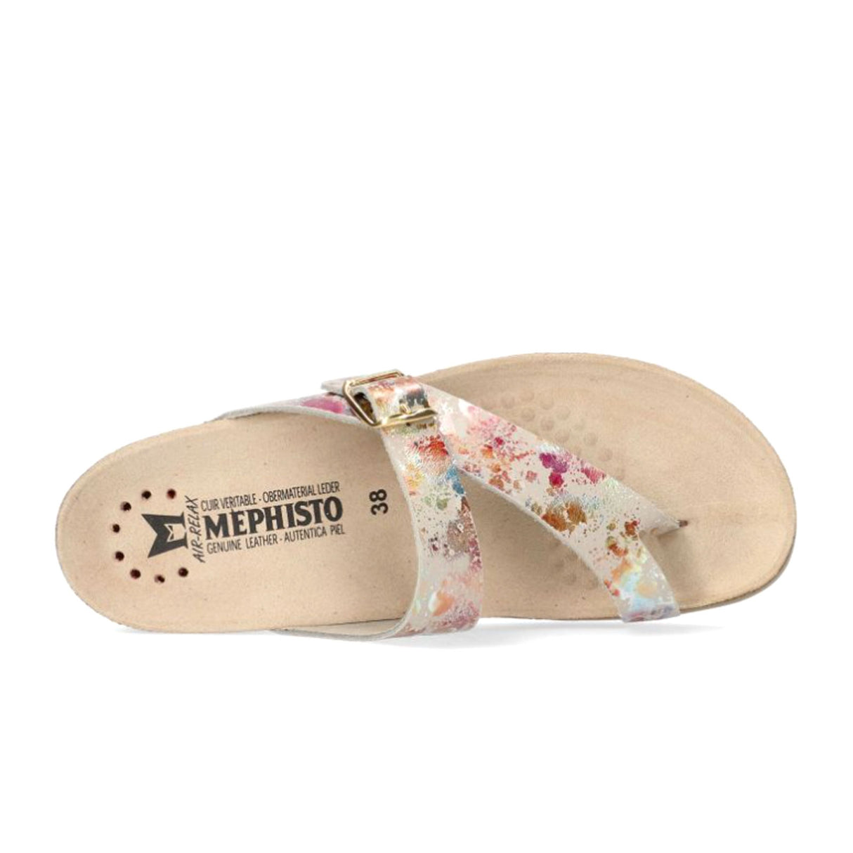 Mephisto Helen Sandal (Women) - Fog Paint Sandal - Thong - The Heel Shoe Fitters