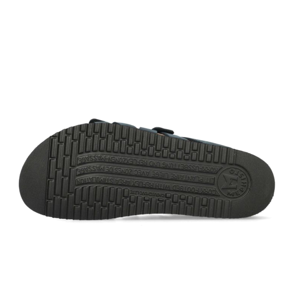 Mephisto Helisa Slide Sandal (Women) - Navy Sandalbuck Sandal - Slide - The Heel Shoe Fitters