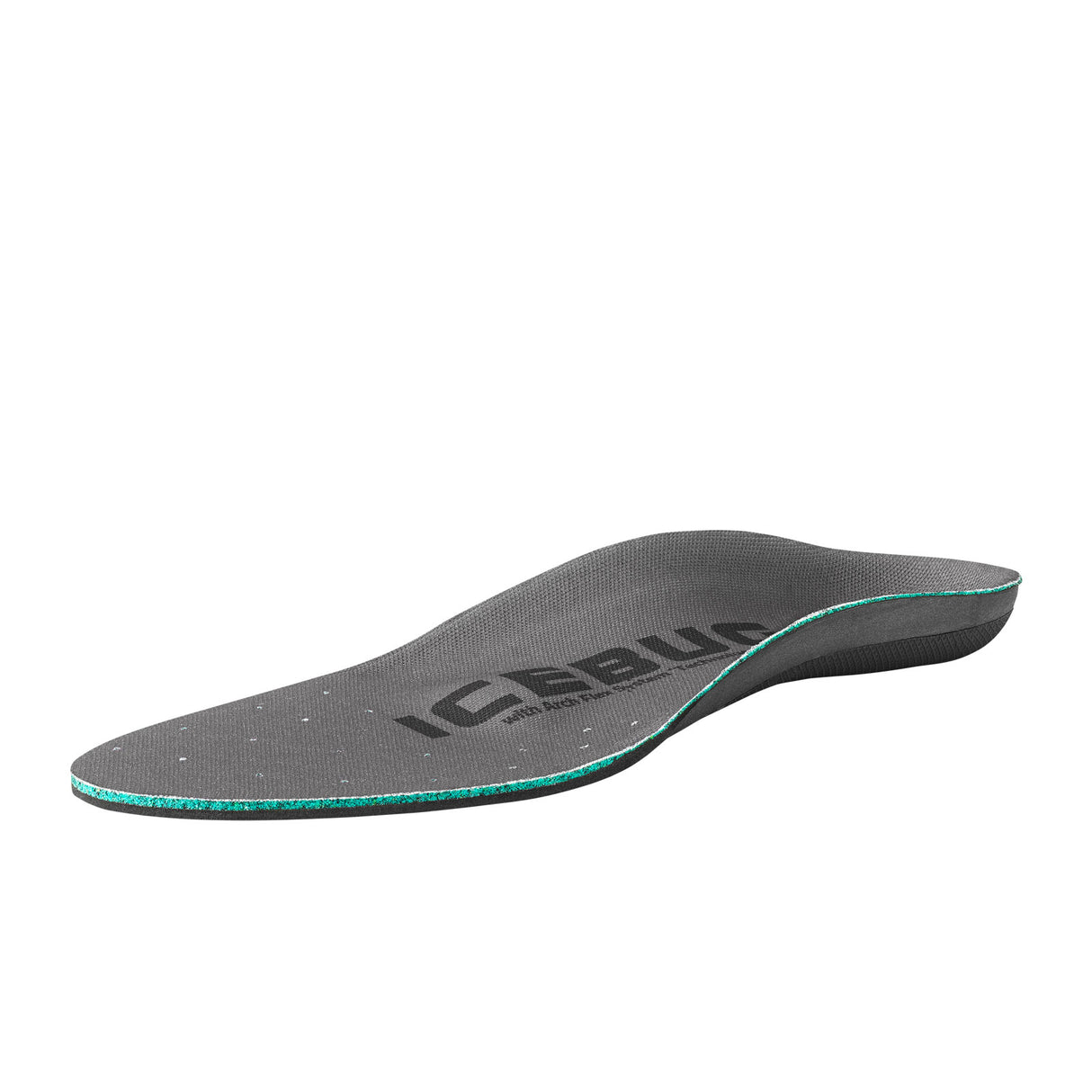 Icebug Comfort Medium Insole (Unisex) - Charcoal Accessories - Orthotics/Insoles - Full Length - The Heel Shoe Fitters