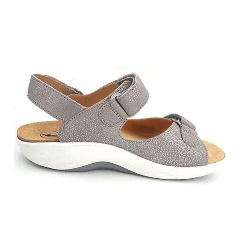 Ganter Genda (Women) - Sterling Sandals - Backstrap - The Heel Shoe Fitters