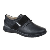 Fidelio Masha Wide Slip On (Women) - Black Dress-Casual - Monk Straps - The Heel Shoe Fitters