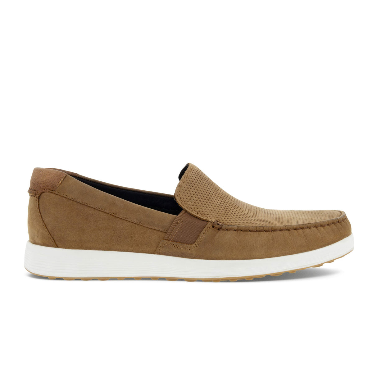 ECCO S Lite Moc Slip On (Men) - Camel/Cognac Dress-Casual - Slip On - The Heel Shoe Fitters