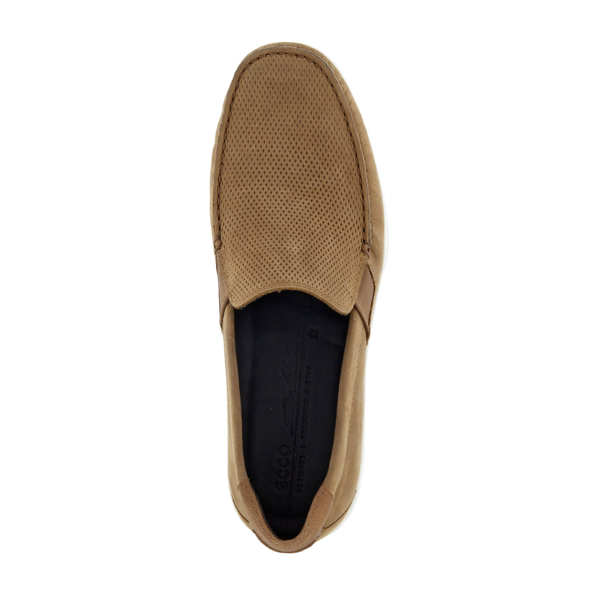 ECCO S Lite Moc Slip On (Men) - Camel/Cognac Dress-Casual - Slip On - The Heel Shoe Fitters