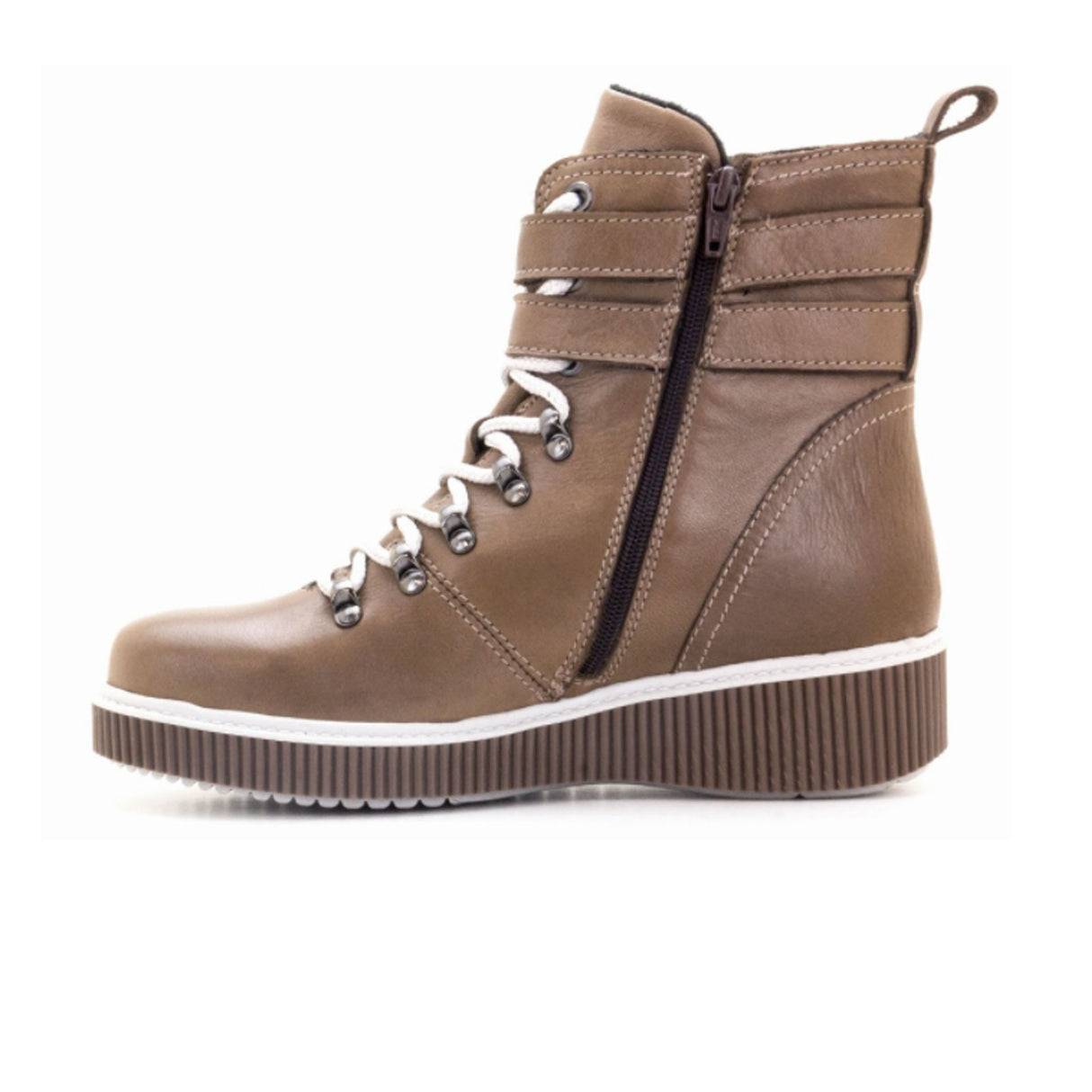 Dromedaris Jessie Ankle Boot (Women) - Taupe Boots - Fashion - Mid Boot - The Heel Shoe Fitters