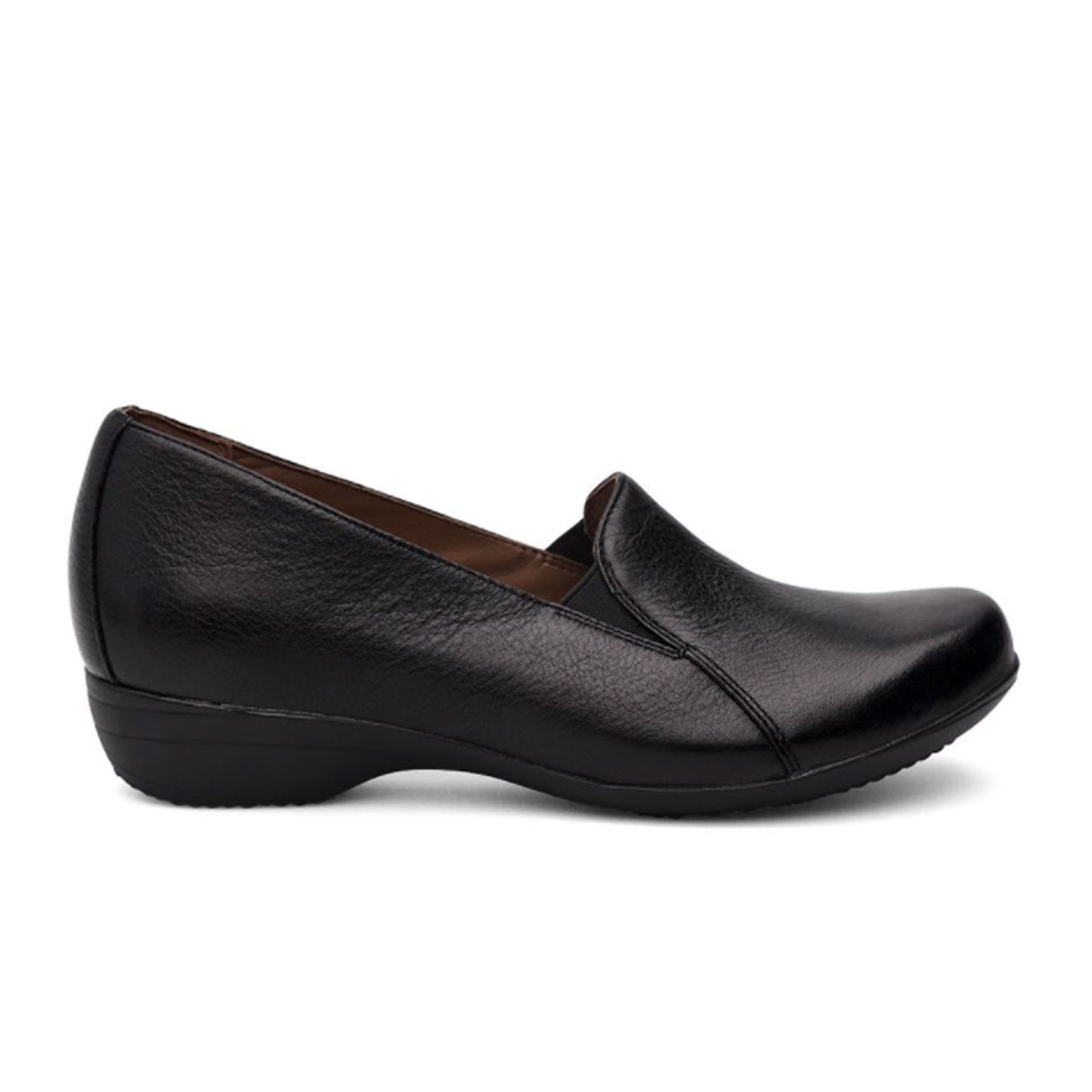 Dansko Farah Slip On (Women) - Black Milled Nappa Dress-Casual - Slip On - The Heel Shoe Fitters