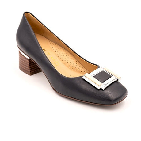 Wirth Atalanta Pump (Women) - Elba Blue Dress-Casual - Heels - The Heel Shoe Fitters