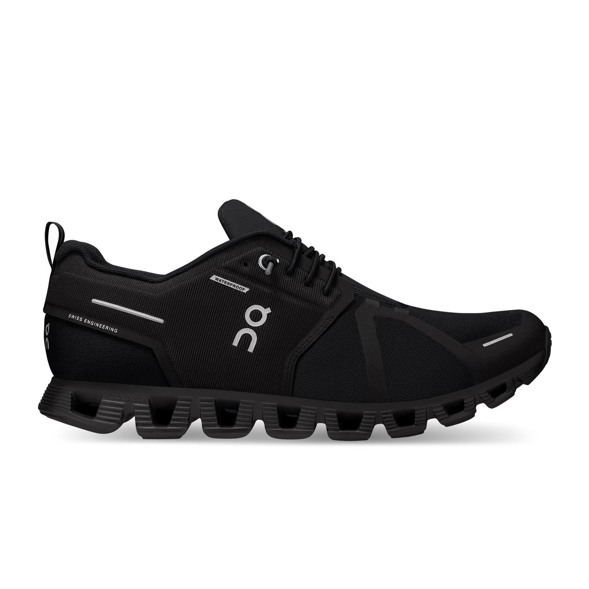 On Running Cloud 5 Waterproof Running Shoe (Women) - All Black Athletic - Running - The Heel Shoe Fitters