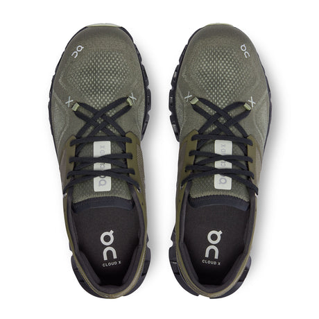 On Running Cloud X 3 Running Shoe (Men) - Olive/Reseda Athletic - Running - The Heel Shoe Fitters