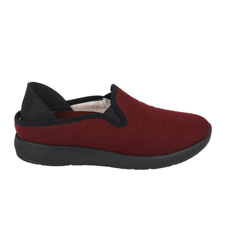 Earth Guru (Women) - Burgundy Dress-Casual - Slip Ons - The Heel Shoe Fitters