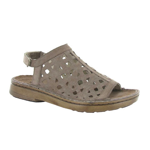 Naot Amadora Sling Sandal (Women) - Stone Nubuck Sandal - Backstrap - The Heel Shoe Fitters