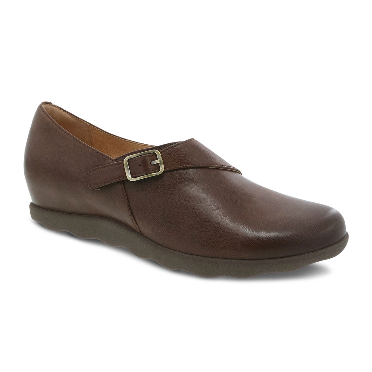 Dansko Marisa Slip On (Women) - Brown Burnished Nubuck Dress-Casual - Slip On - The Heel Shoe Fitters