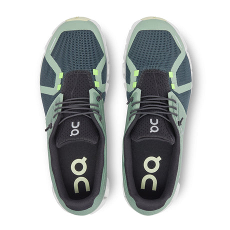 On Running Cloud 5 Push Running Shoe (Men) - Moss/Stone Athletic - Running - The Heel Shoe Fitters