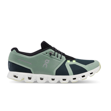 On Running Cloud 5 Push Running Shoe (Men) - Moss/Stone Athletic - Running - The Heel Shoe Fitters