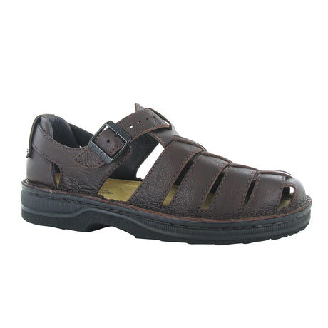 Naot Julius Sandal (Men) - Soft Brown Leather Sandals - Active - The Heel Shoe Fitters