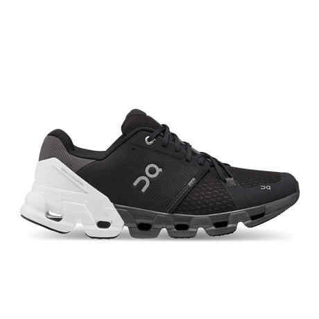 On Running Cloudflyer 4 Running Shoe (Women) - Black/White Athletic - Running - The Heel Shoe Fitters