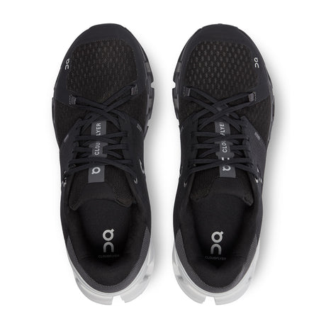 On Running Cloudflyer 4 Running Shoe (Men) - Black/White Athletic - Running - The Heel Shoe Fitters