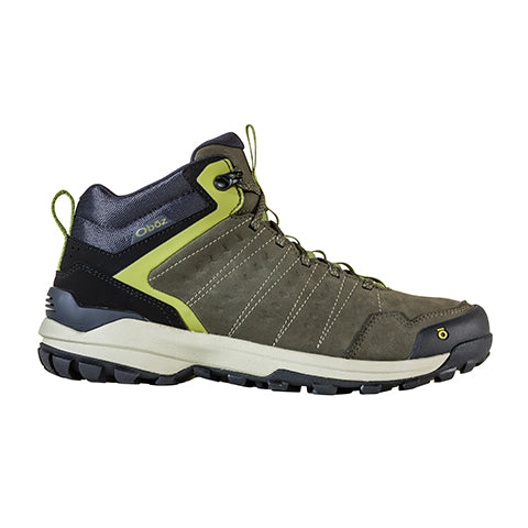 Oboz Sypes Mid Leather B-DRY Hiking Boot (Men) - Loden Hiking - Mid - The Heel Shoe Fitters