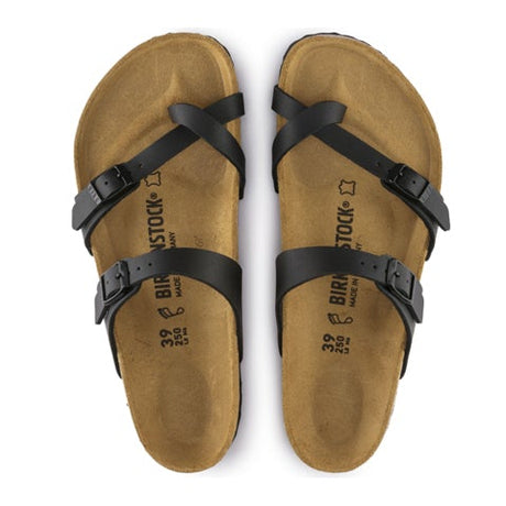 Birkenstock Mayari Birko-Flor Thong Sandal (Women) - Black Sandals - Thong - The Heel Shoe Fitters