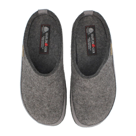 Haflinger Skane Clog (Unisex) - Grey Dress-Casual - Clogs & Mules - The Heel Shoe Fitters