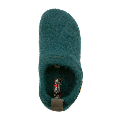 Haflinger Guido Slippers (Unisex) - Fir Dress-Casual - Clogs & Mules - The Heel Shoe Fitters