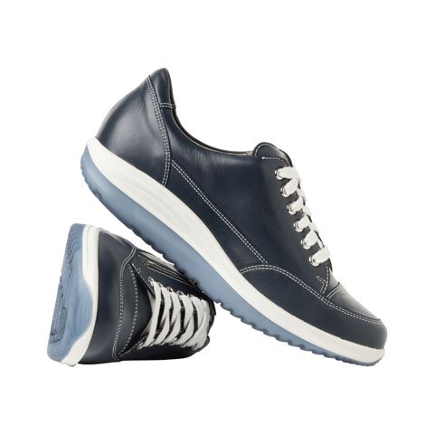 Ganter Gisa Active Sneaker (Women) - Dark Blue Athletic - Casual - Lace Up - The Heel Shoe Fitters