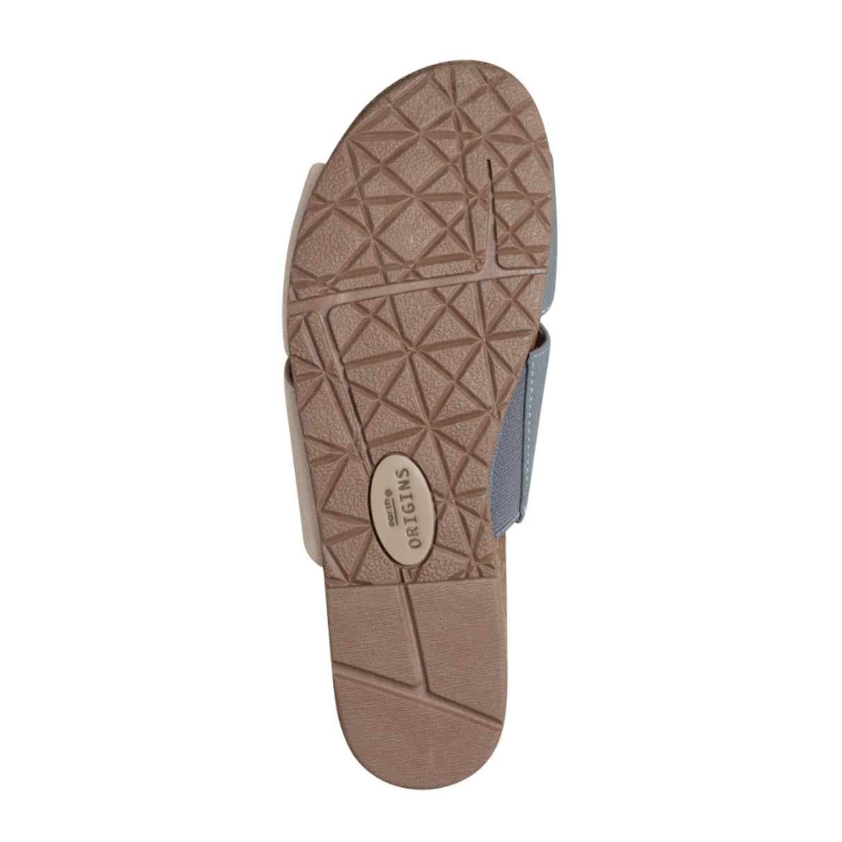 Earth Lexi Slide Sandal (Women) - Steel Blue Multi Sandals - Slide - The Heel Shoe Fitters
