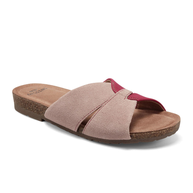 Earth Lexi Slide Sandal (Women) - Pink Multi Sandals - Slide - The Heel Shoe Fitters