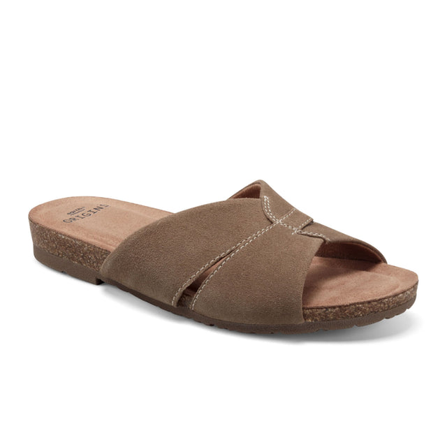 Earth Lexi Slide Sandal (Women) - Sedona Brown Sandals - Slide - The Heel Shoe Fitters