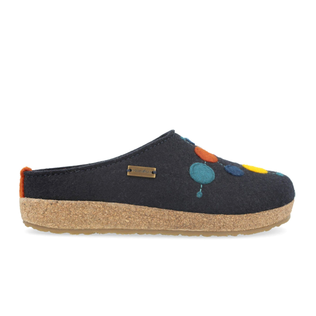 Haflinger Faible Clog (Women) - Navy Dress-Casual - Clogs & Mules - The Heel Shoe Fitters