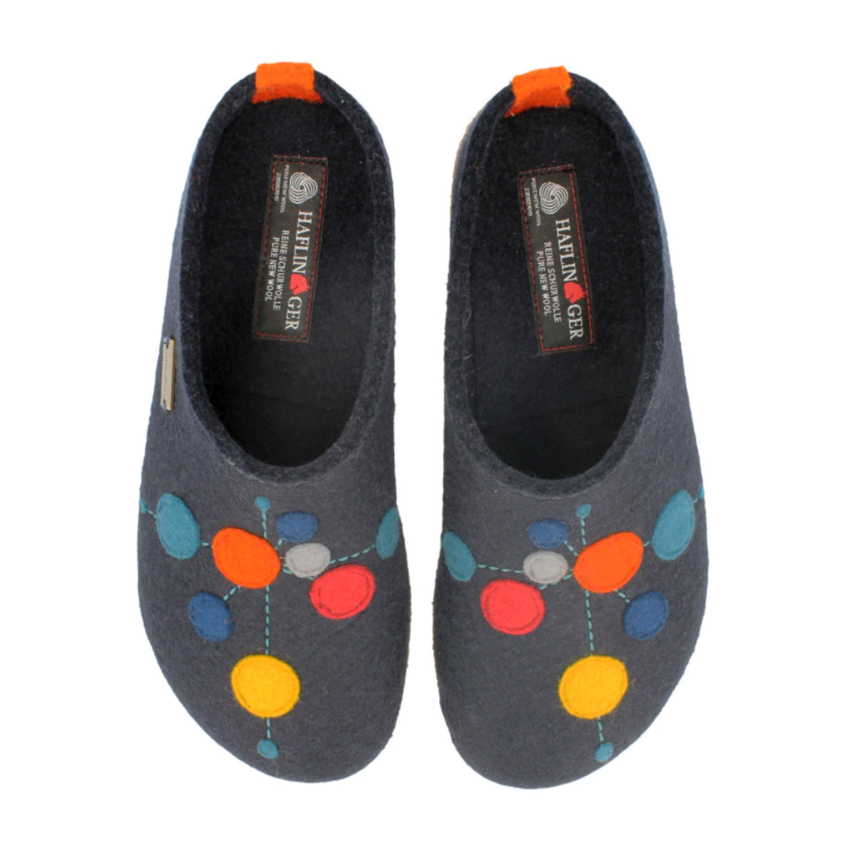 Haflinger Faible Clog (Women) - Navy Dress-Casual - Clogs & Mules - The Heel Shoe Fitters