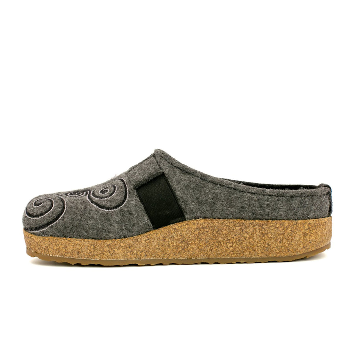Haflinger Magic Clog (Women) - Graphite/Anthracite Dress-Casual - Clogs & Mules - The Heel Shoe Fitters