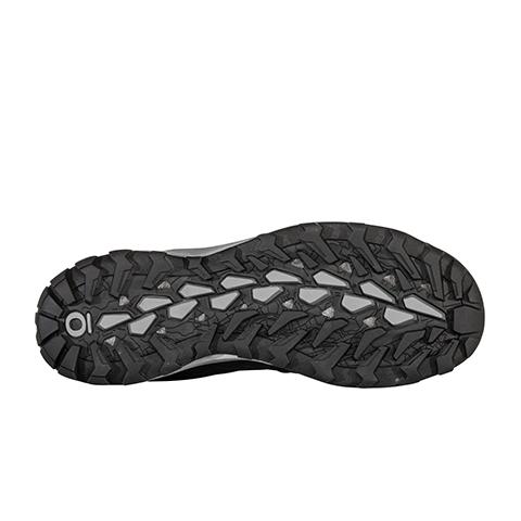 Oboz Sypes Mid Leather B-DRY Hiking Boot (Men) - Dark Shadow Hiking - Mid - The Heel Shoe Fitters