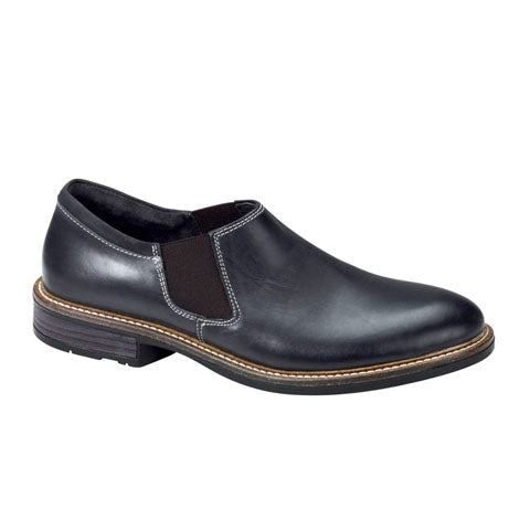 Naot Director Slip On (Men) - Black Raven Dress-Casual - Slip Ons - The Heel Shoe Fitters