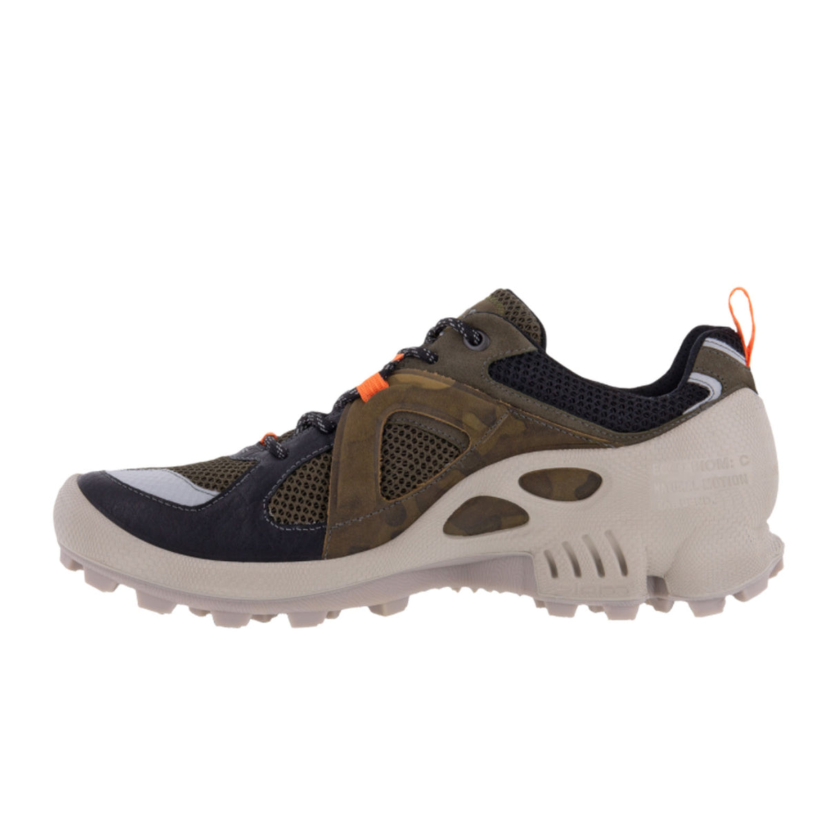 ECCO Biom C-Trail Hiking Shoe (Men) - Tarmac Camo/Black Hiking - Low - The Heel Shoe Fitters