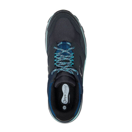 Joya Bliss STX (Women) - Grey/Blue Athletic - Running - The Heel Shoe Fitters