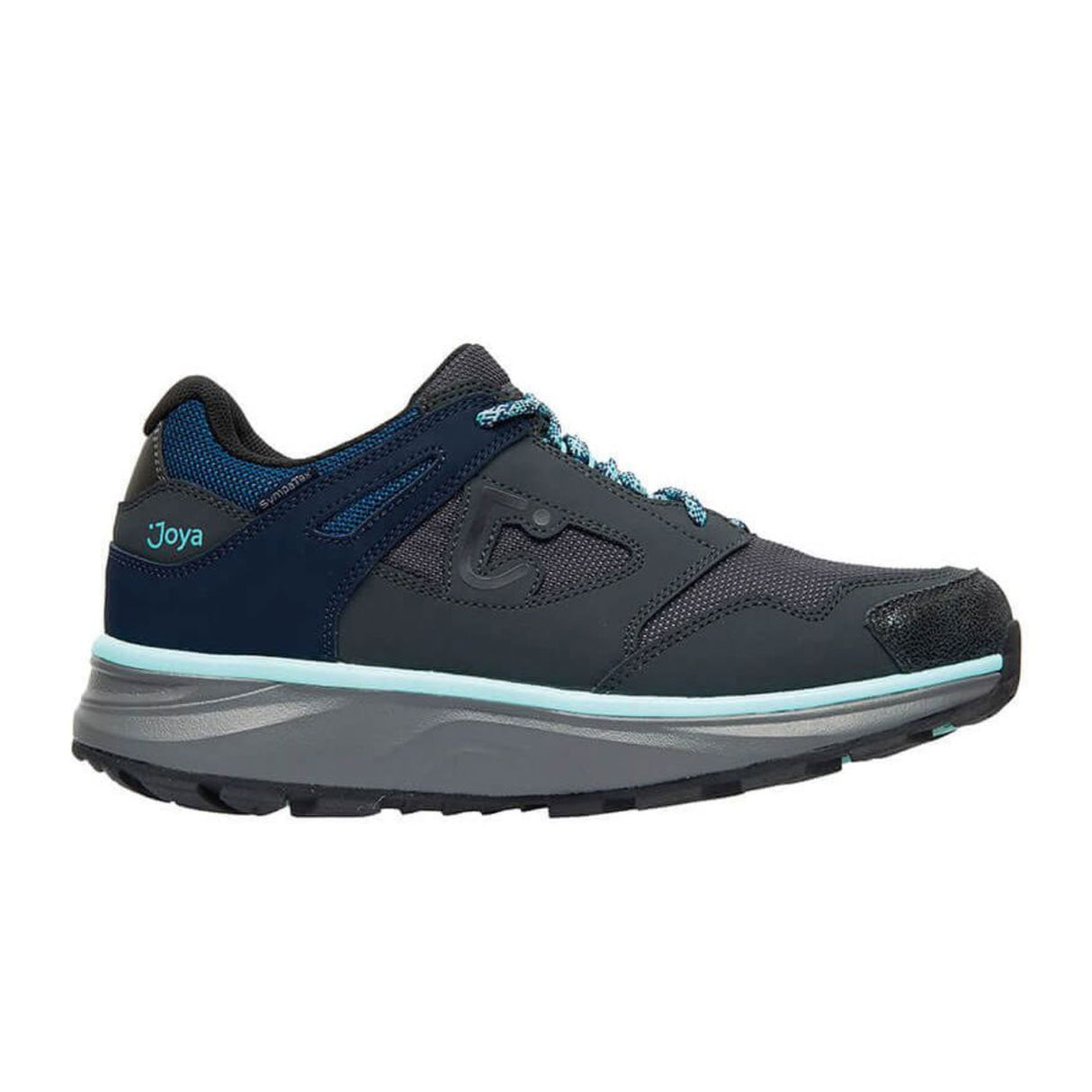 Joya Bliss STX (Women) - Grey/Blue Athletic - Running - The Heel Shoe Fitters