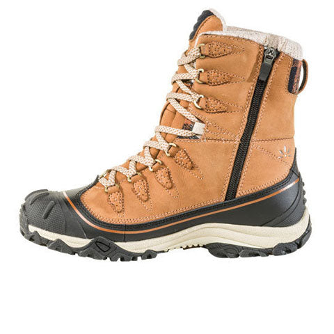 Oboz Sapphire 8" Insulated B-DRY Winter Hiking Boot (Women) - Tan Boots - Winter - High - The Heel Shoe Fitters