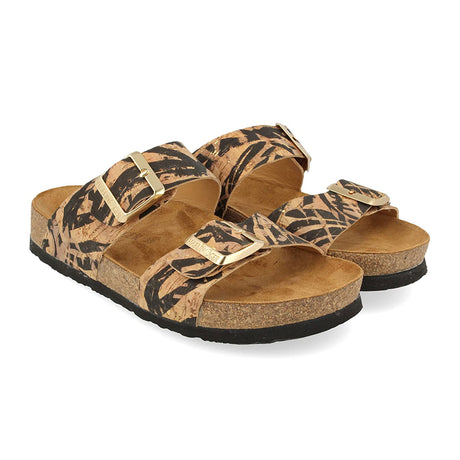 Haflinger Andrea Slide Sandal (Women) - Zebra Sandals - Slide - The Heel Shoe Fitters