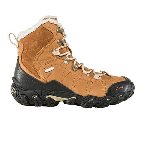 Oboz Bridger 7" Insulated B-DRY Winter Hiking Boot (Women) - Chipmunk Hiking - Mid - The Heel Shoe Fitters