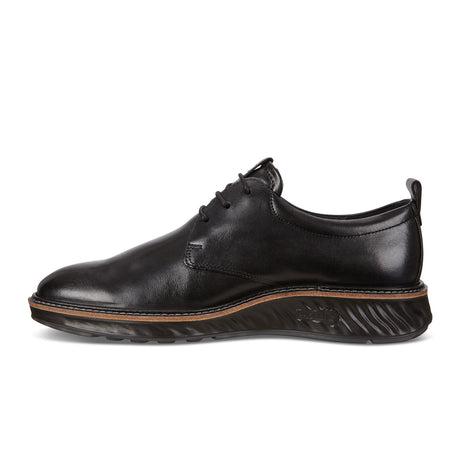 ECCO St. 1 Hybrid Plain Toe Oxford (Men) - Black Dress-Casual - Oxfords - The Heel Shoe Fitters