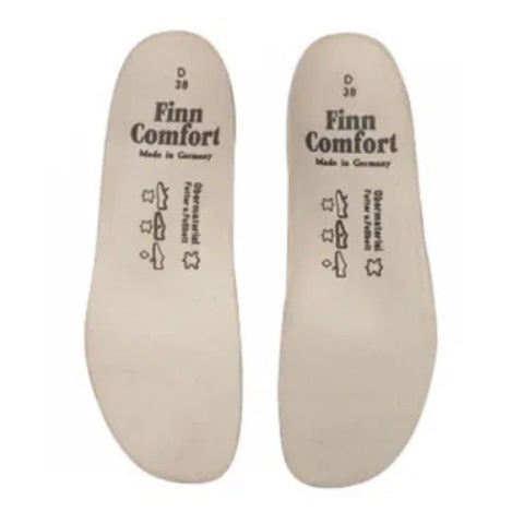 Finn Comfort Finnamic Soft Non Perforated Replacement Footbed (Unisex) - Natural Accessories - Orthotics/Insoles - Full Length - The Heel Shoe Fitters