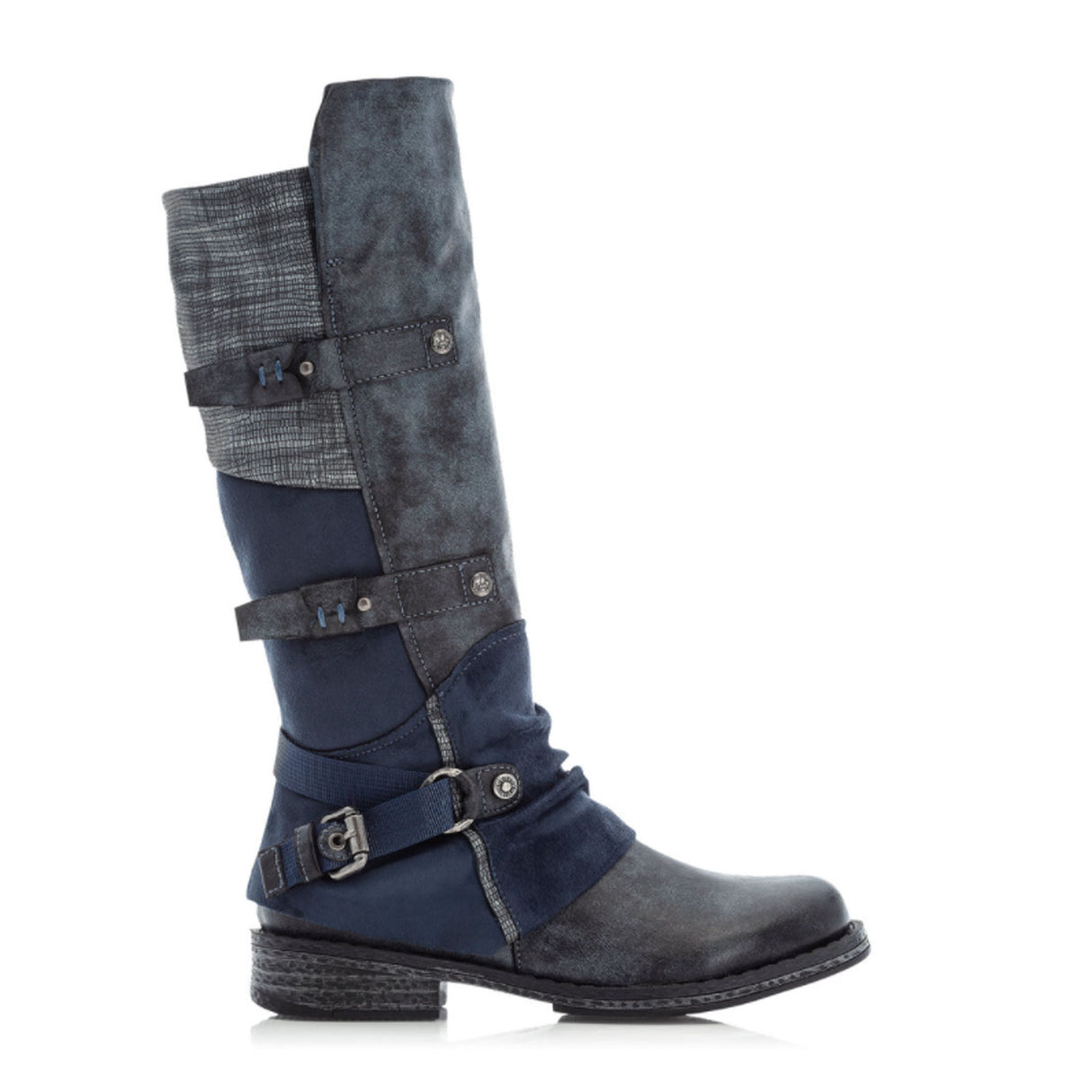 Rieker Franka 84 Tall Boot (Women) - Grey Boots - Fashion - High - The Heel Shoe Fitters