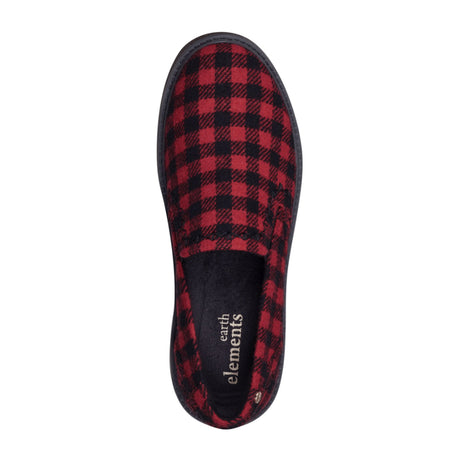 Earth Abelia Slip On (Women) - Red Plaid Dress-Casual - Slip Ons - The Heel Shoe Fitters
